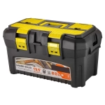 Ящик для инструментов Saturn 19,5, 490х270 мм с органайзером черный (комплект 8 шт)