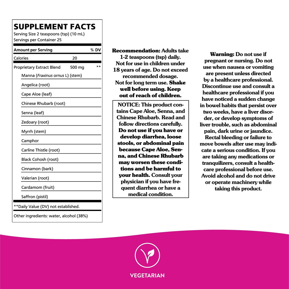 Nature's Way, NatureWorks, шведская горькая настойка, 250 мл (8,45 жидк. унции)