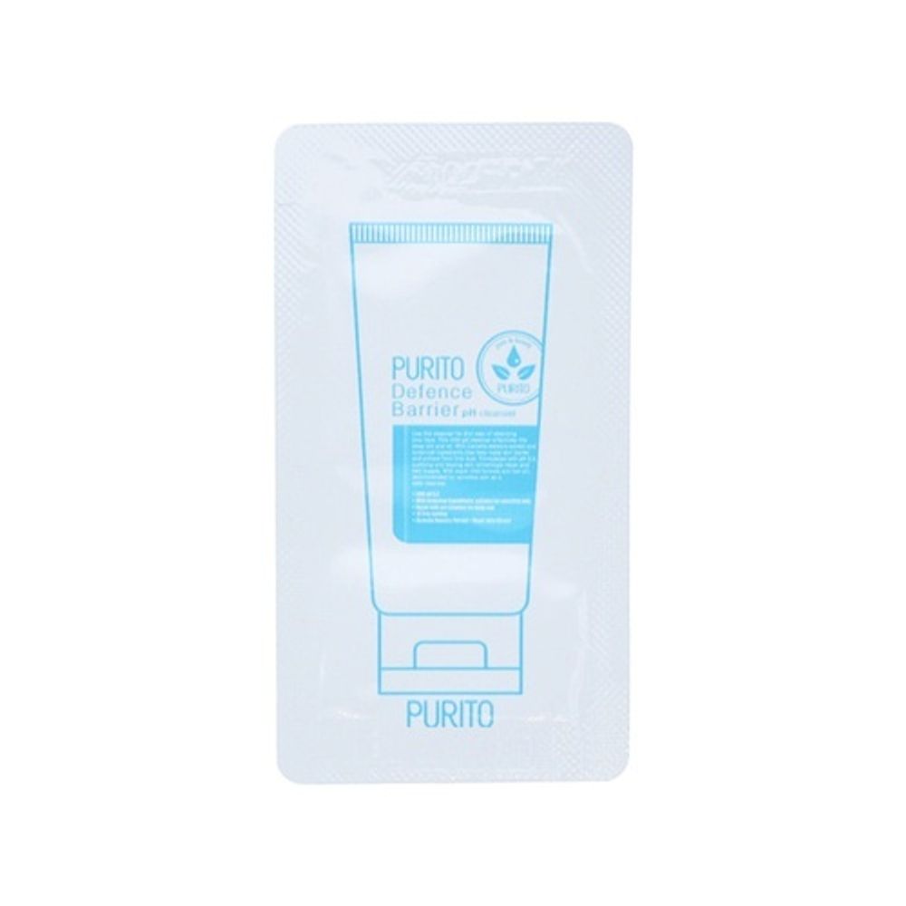 Гель-пенка для умывания мини PURITO Defence Barrier Ph Cleanser 1,2мл