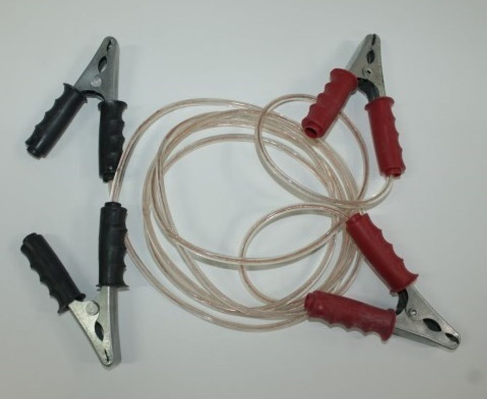 Провода прикуривателя /250 А/ 2 м в пакете силикон (Сим-пласт)