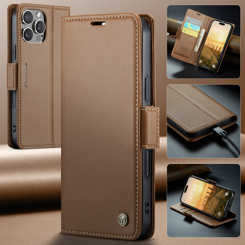 Чехол-книжка CaseMe Smooth iPhone 16 Pro Max
