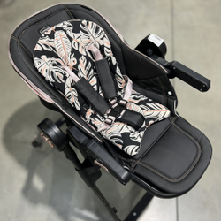 Стульчик для кормления luxmom Q7,экокожа /цвета