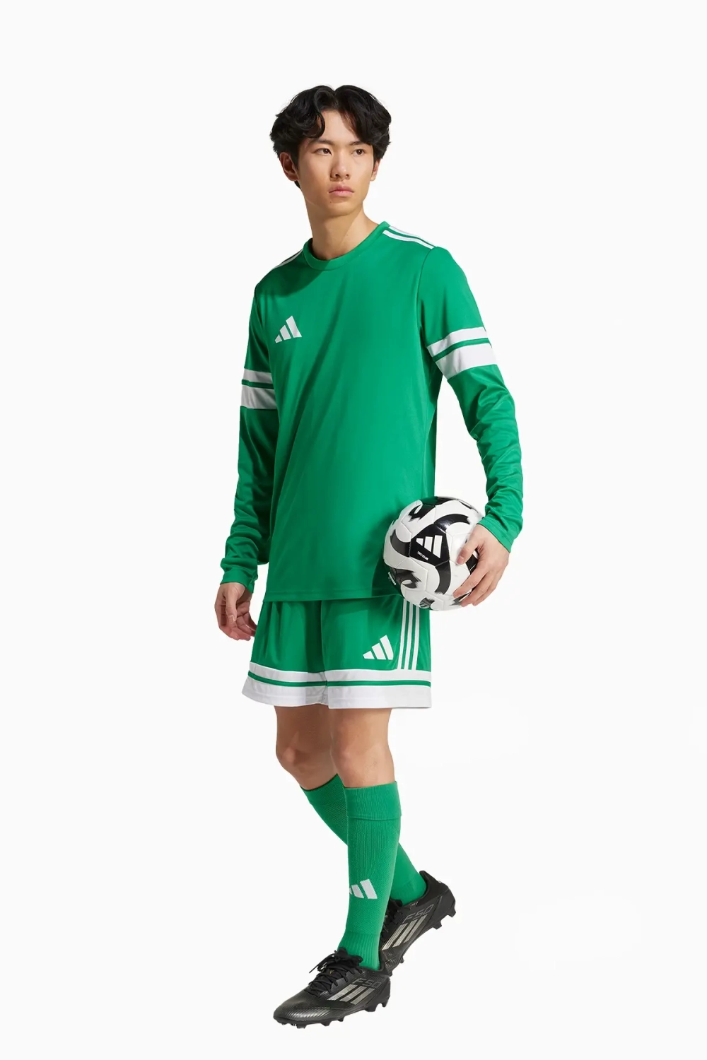 Футболка с длинными рукавами adidas Squadra 25 - зеленый