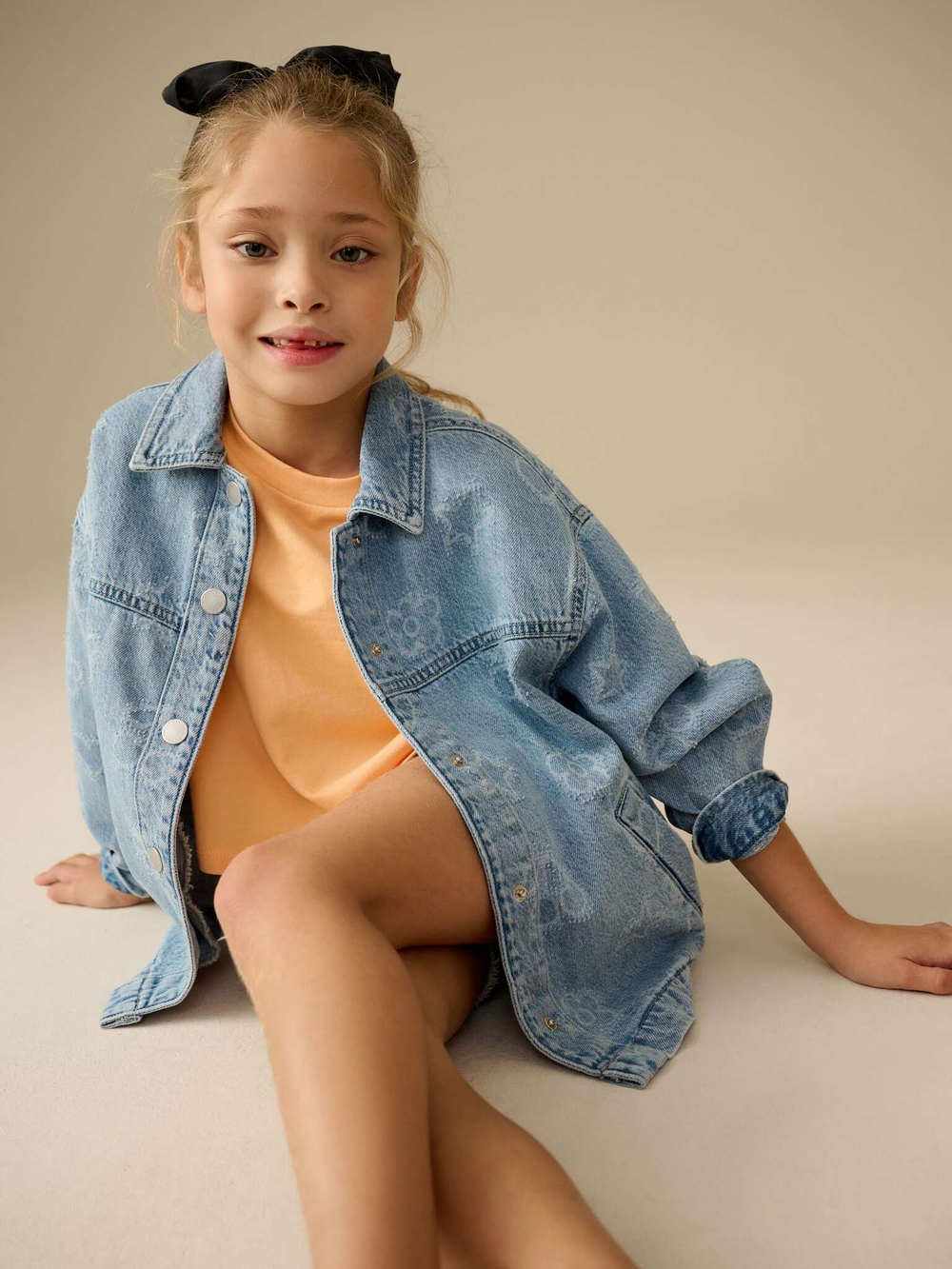 Куртка джинсовая для девочки Next E25-204, Синий