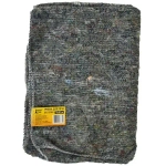 Тряпка для пола 'Домашний Сундук'х/б серая овер. 70*80см