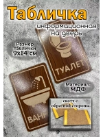 Табличка на дверь