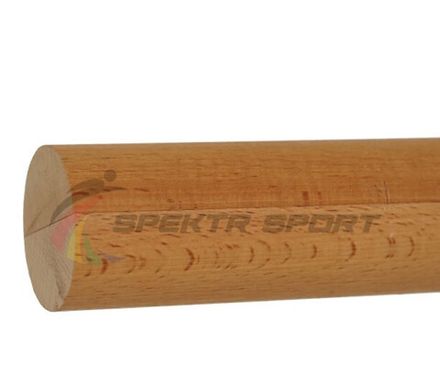 Деревянный поручень для хореографических станков 1 м. Бук