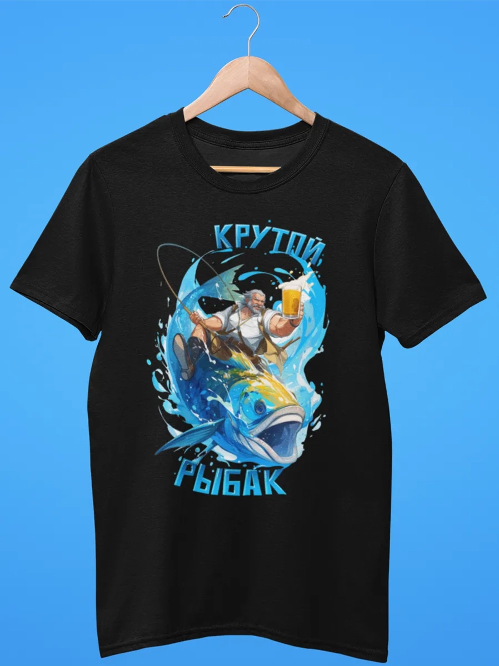 Футболка на рыбалку
