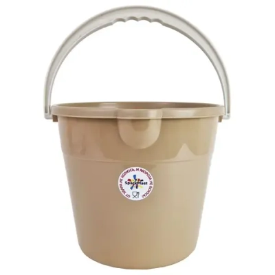 Ведро 7 л. Капучино НЕ БЪЕТСЯ, ПИЩЕВОЕ, МОРОЗОСТОЙКОЕ