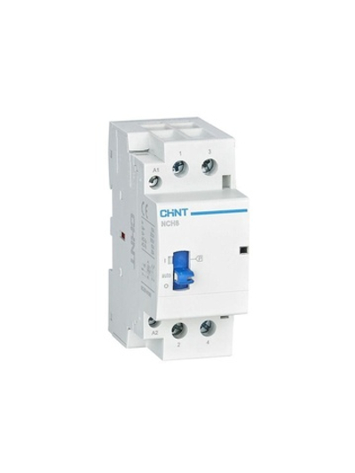 Контактор модульный NCH8-20M/20 AC 220-240В 50/60Гц ручное управление (R) CHINT 257409