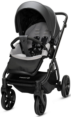 Детская коляска Noordi Fjordi Leather V2 2 в 1 1462819 Shadow Grey