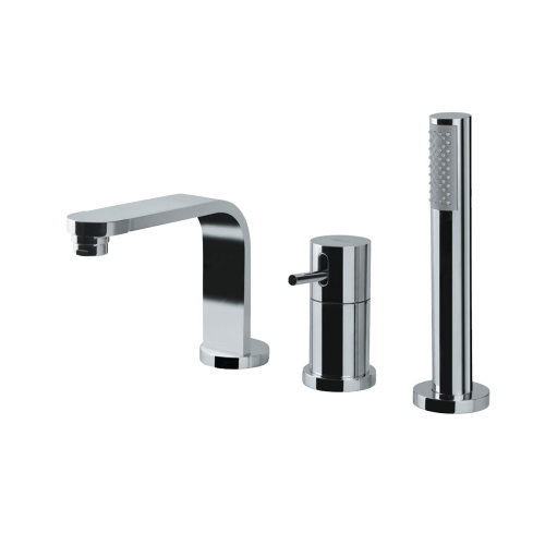 Artize, Смеситель для ванны на борт ванны, TRAVINA, 1-рычаж., Хром TRA-CHR-57277