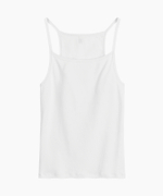 Майка женская Atlantic, 1 шт. в уп., хлопок, белая, LV-002