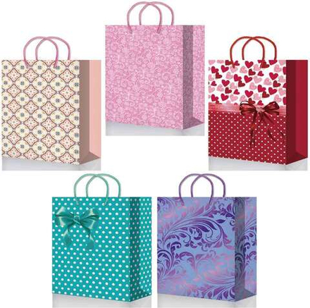 МегаМаг Пакет 227 М25, подарочный, ламинированный, 180*227*100