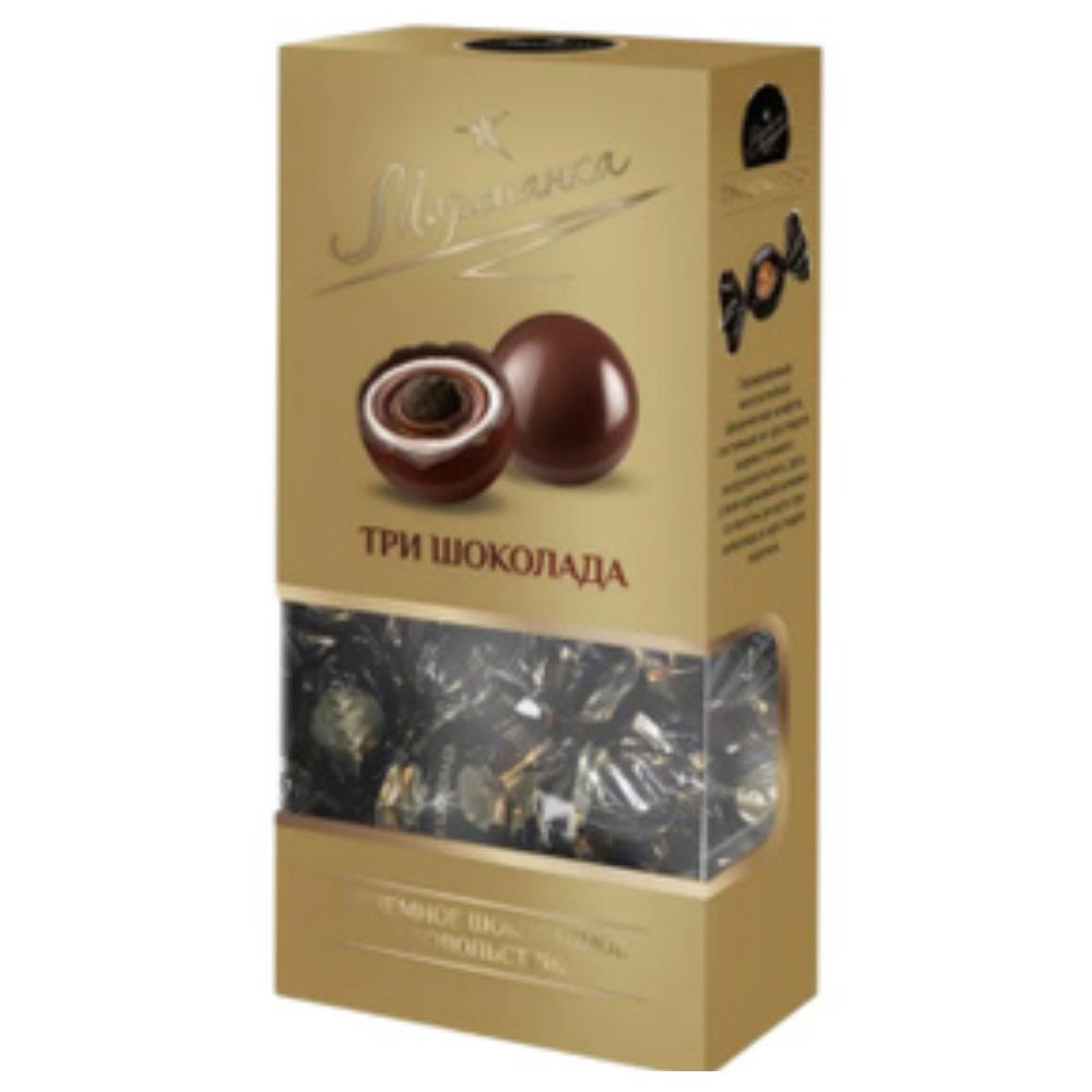 Набор конфет Марсианка Три шоколада 180 гр