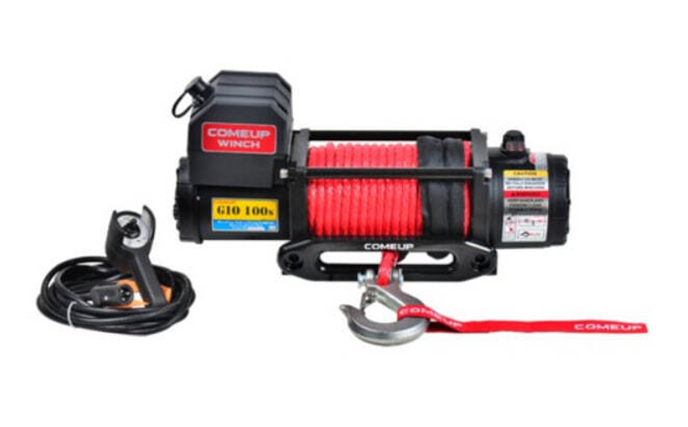 Лебёдка электрическая Comeup GIO 100S 12V STD (Синтетический трос)