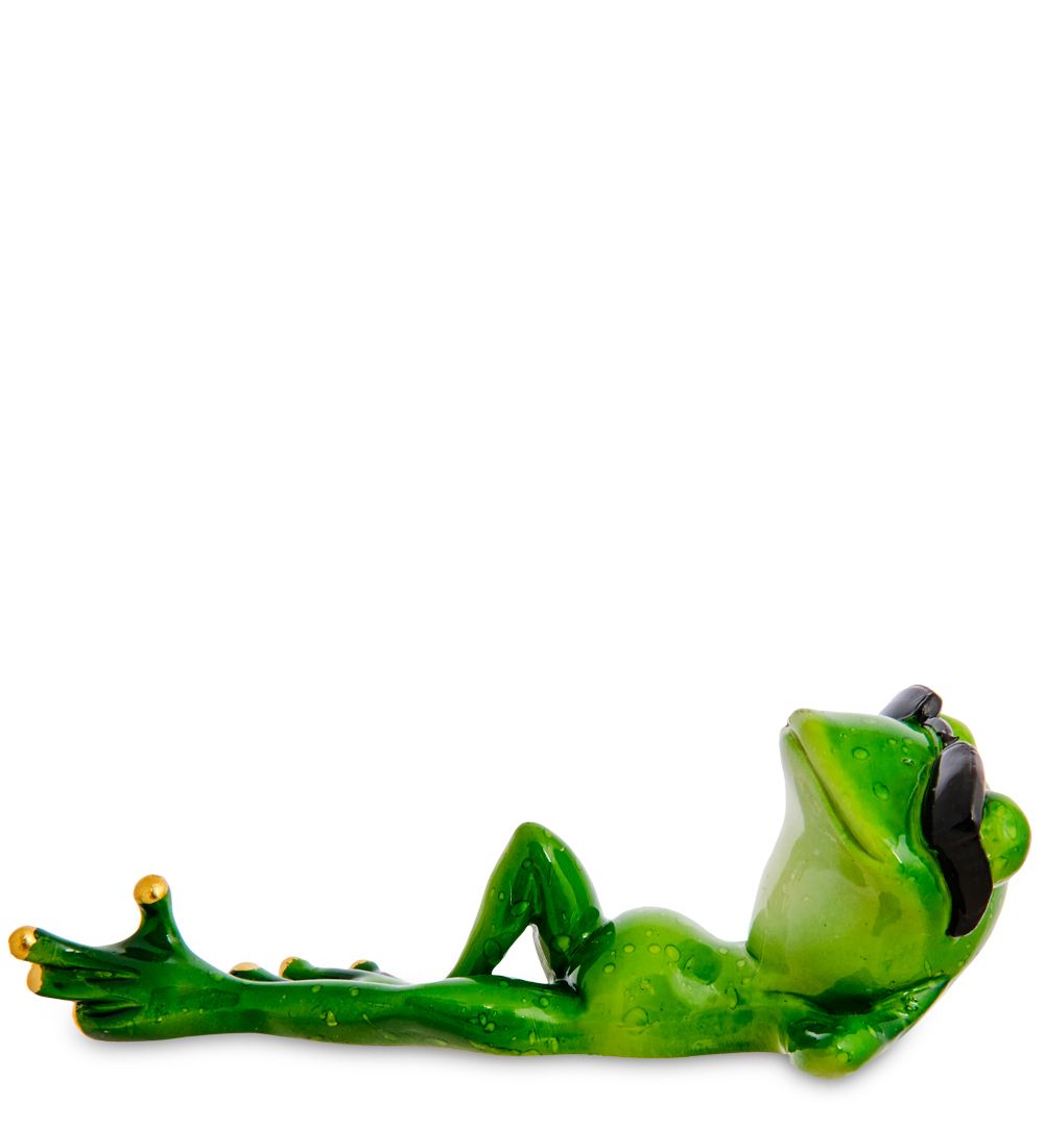 GAEM Art MN-161/1 Фигурка «Лягушка - с кайфом по жизни»