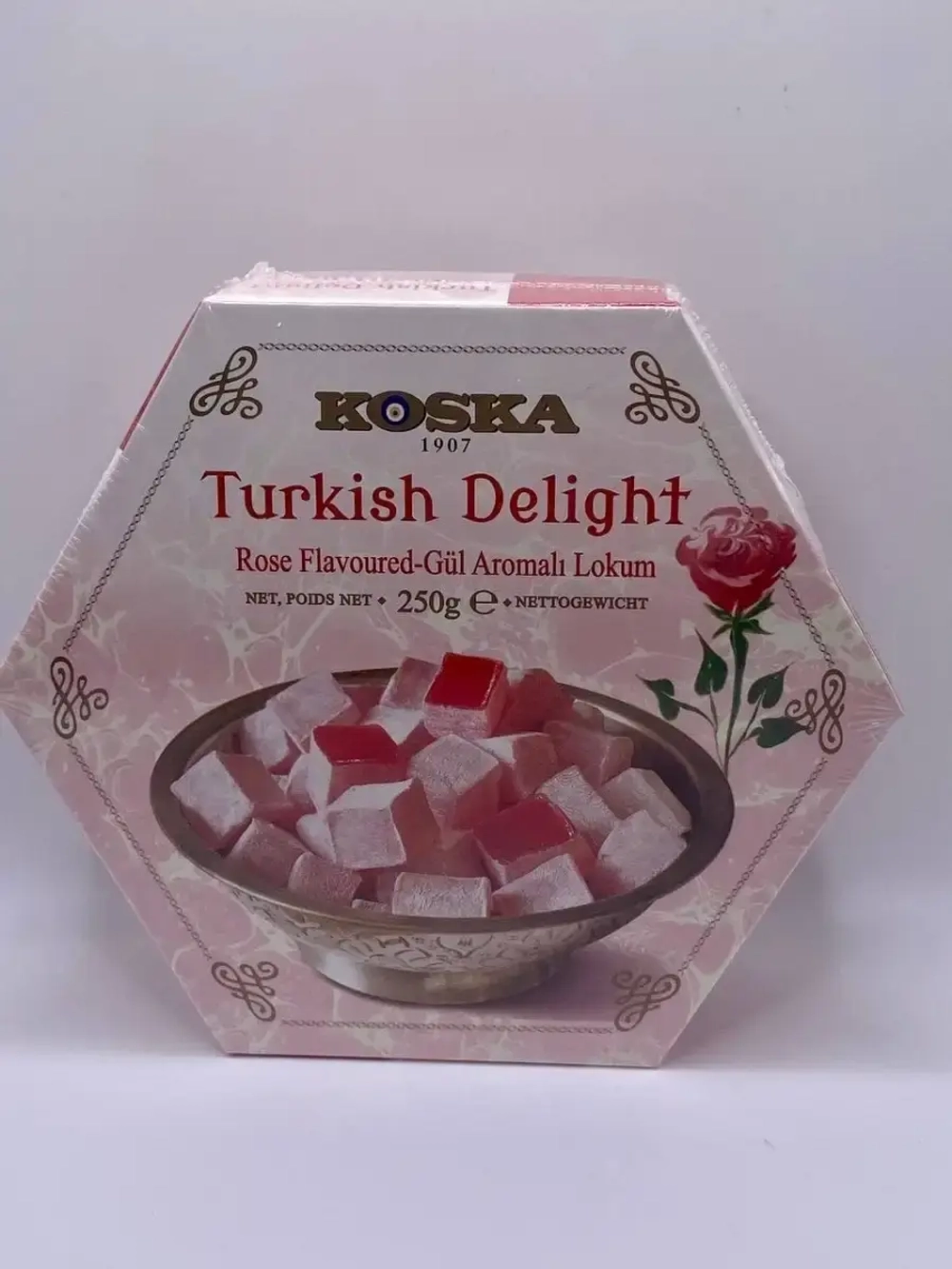 Турецкий Рахат-лукум ассорти вкусов/с орехами /классика