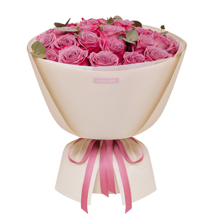 23 сиреневых роз