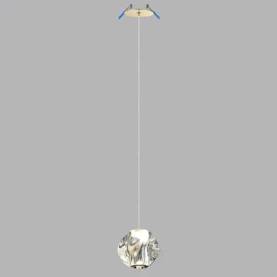 5085/5L L-VISION ODL25 563 золото/прозрачный/металл/акрил Подвес LED 5W 4000K 240Лм JEMSTONE