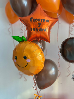 Воздушные гелиевые шарики с доставкой по Хабаровску Чебурашка №4647