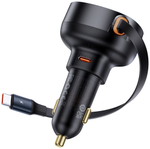 Зарядное устройство Baseus Enjoyment Pro C + C Cable 60W USB Type-C черный