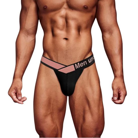 Мужские трусы джоки черные PUMP! MP236-2