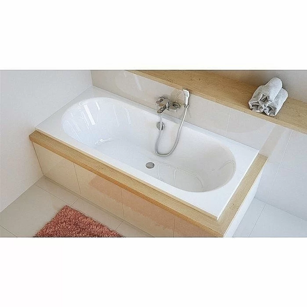 Ванна акриловая Excellent Oceana Slim WAEX.OCE16WHS 160x75 белая