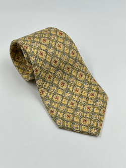 Галстук жёлтый Hermes
