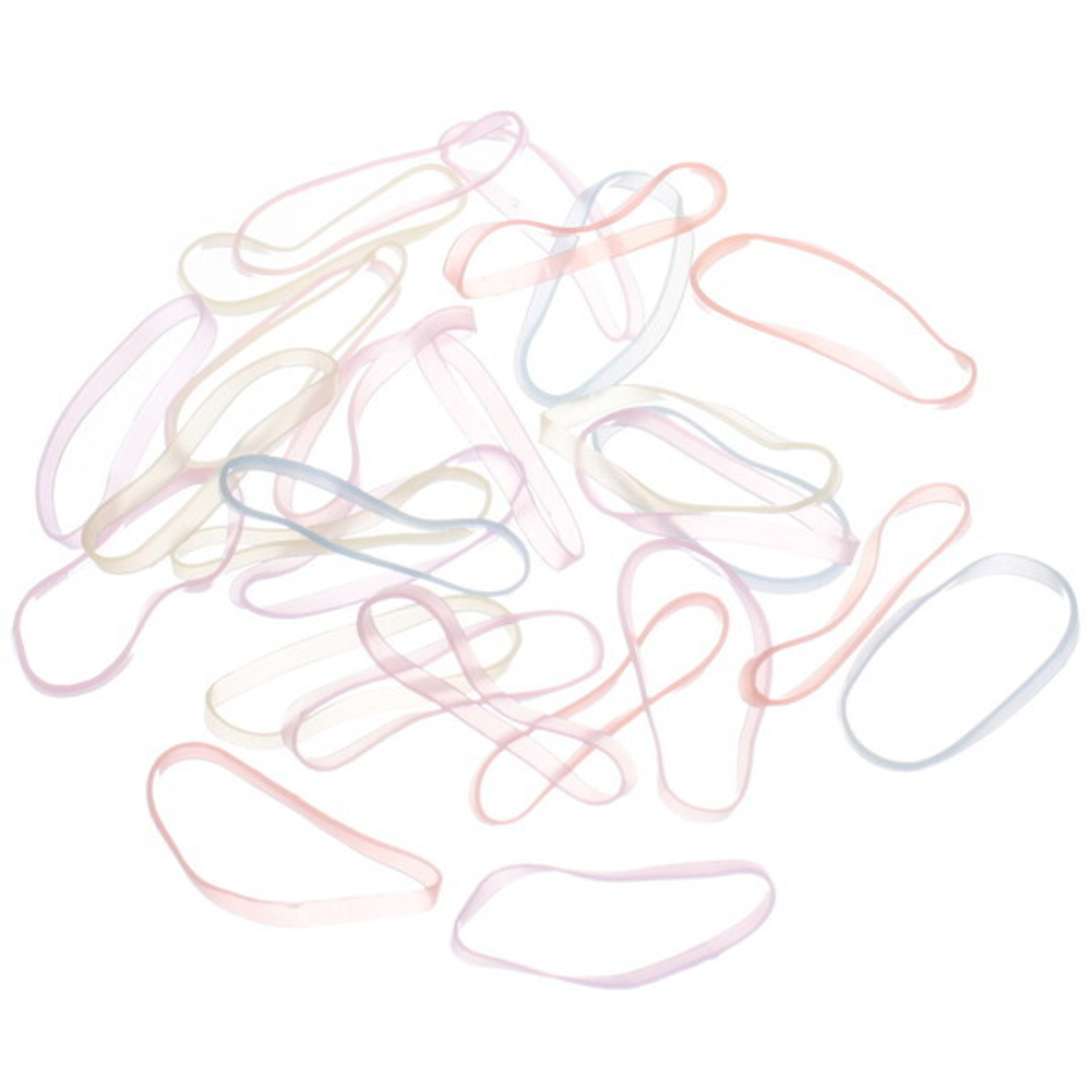 Резинки для волос силиконовые 100шт «Mini miracle - Боня», цвет микс , 11*14,5см