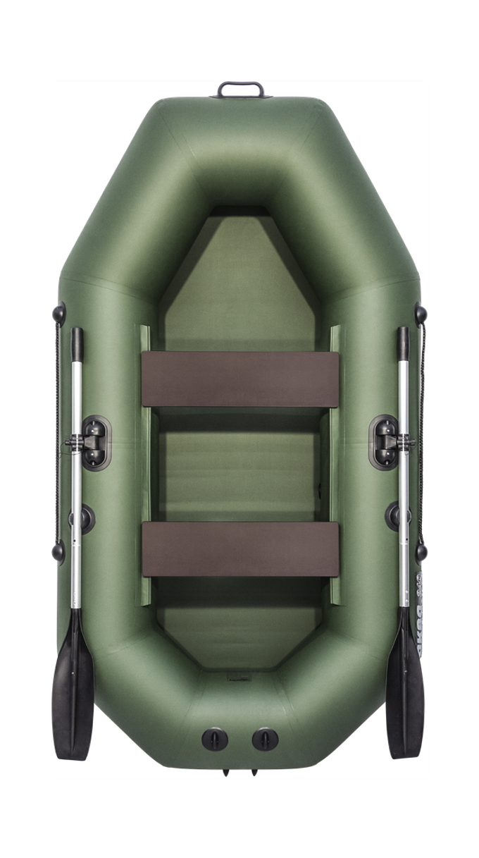 Надувная лодка ПВХ, АКВА-МАСТЕР 240, зеленый