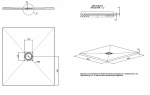Душевой поддон Allen Brau Priority 90x80 8.31001-AM антрацит