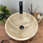 Раковина из оникса Bowl Yellow TinLip BO-62902 40*40*15 140