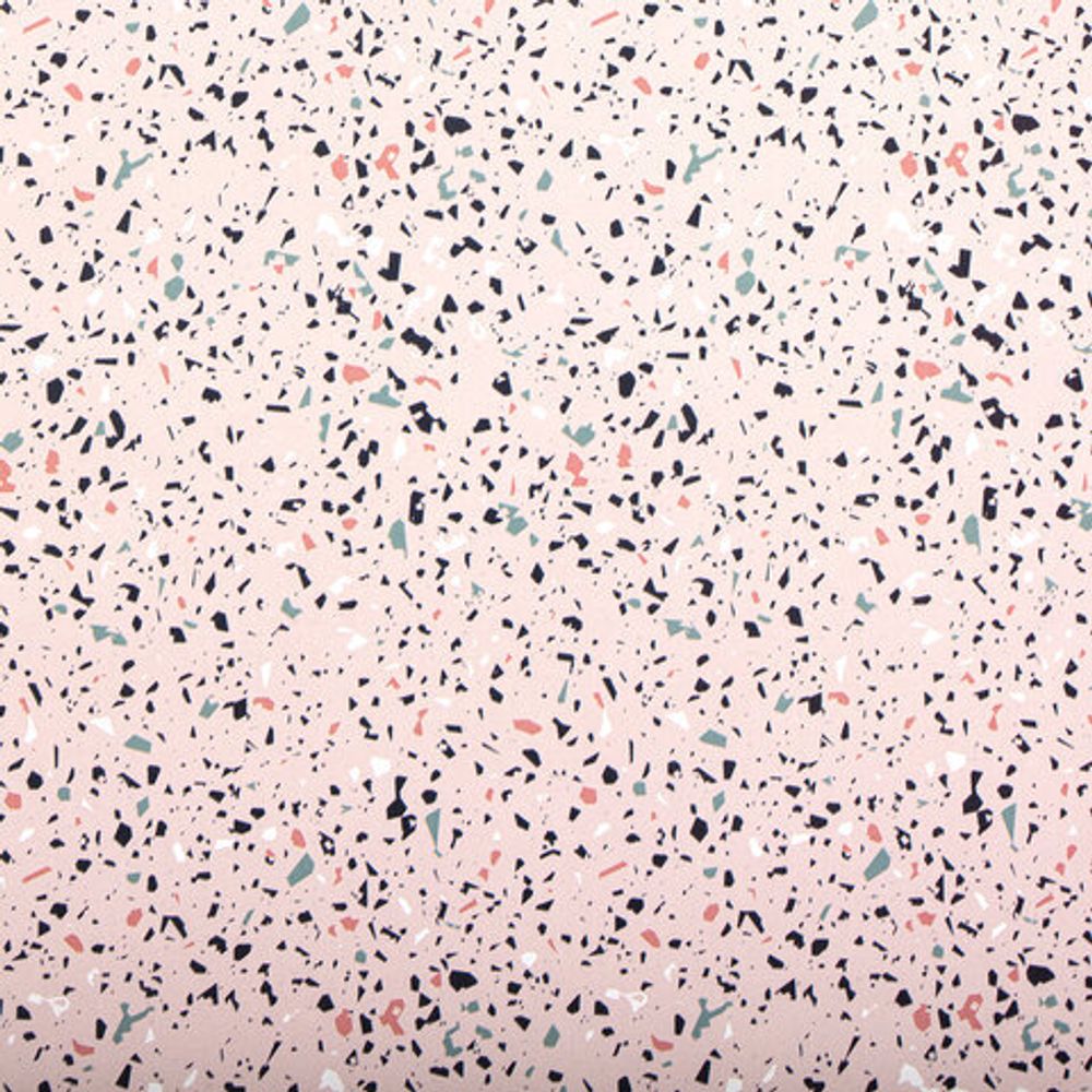 Бумага упаковочная мелованная НАБОР 3 шт., "Terrazzo", 70х100 см, 3 дизайна, ЗОЛОТАЯ СКАЗКА, 592066