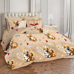 Поплин "Корги" | ш.220 см | 115 г/м² | хлопок-100%