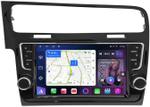 Магнитола для Volkswagen Golf 7 2012-2020 (рамка с крутилками и кнопками) - FarCar S400-TS18 монитор 9.5" QLED на Android 14, CarPlay, 4G SIM-слот