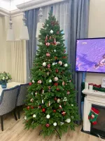 Ель искусственная «Олимпия» (Литая хвоя) 240 см / 2.4 м