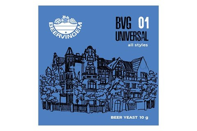 Дрожжи пивные Beervingem Universal BVG-01, 10 г