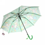 Зонт детский полуавтомат «Ultramarine - Единорожек на луне», 8 спиц, d-85см, длина в слож. виде 68см ●