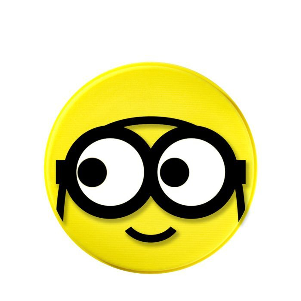 Виброгаситель теннисный Wilson Minions 2.0 Vibration Damper Box 50P - Black, Yellow