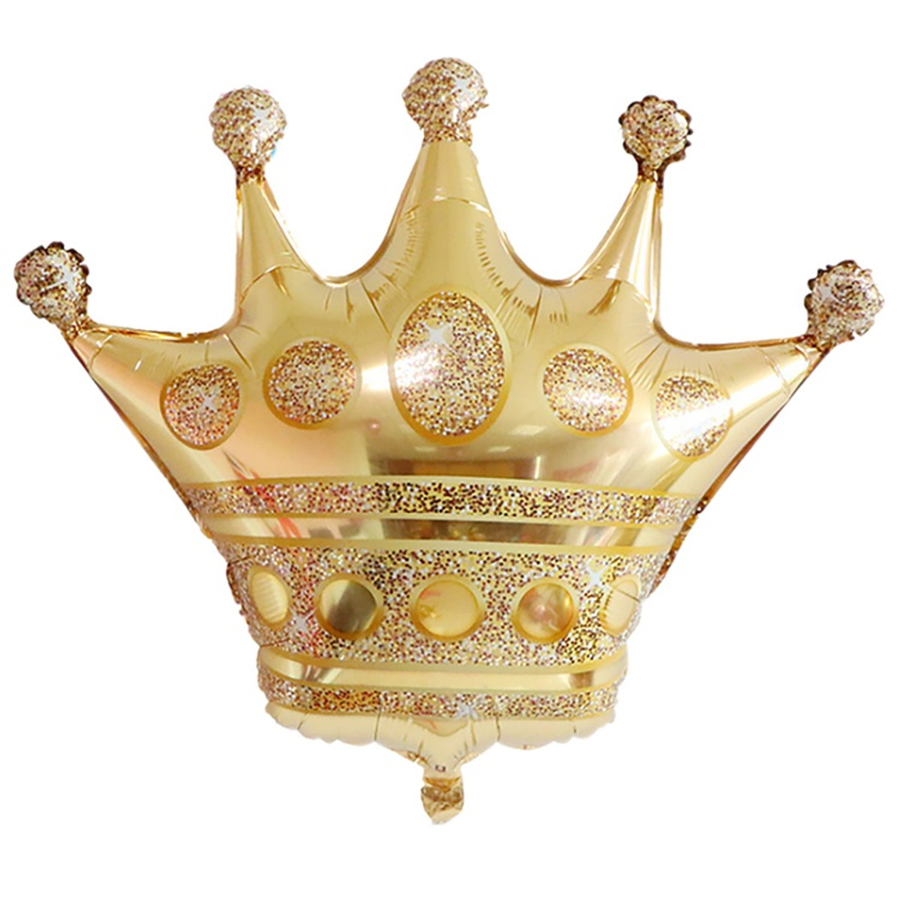 Шар Фольгированный Корона золотая (Золотой)