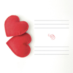 ZEP TVC323220 32x32/40 бел.стр.,1 ил.стр. Valentine С ф/альбом в красной коробке