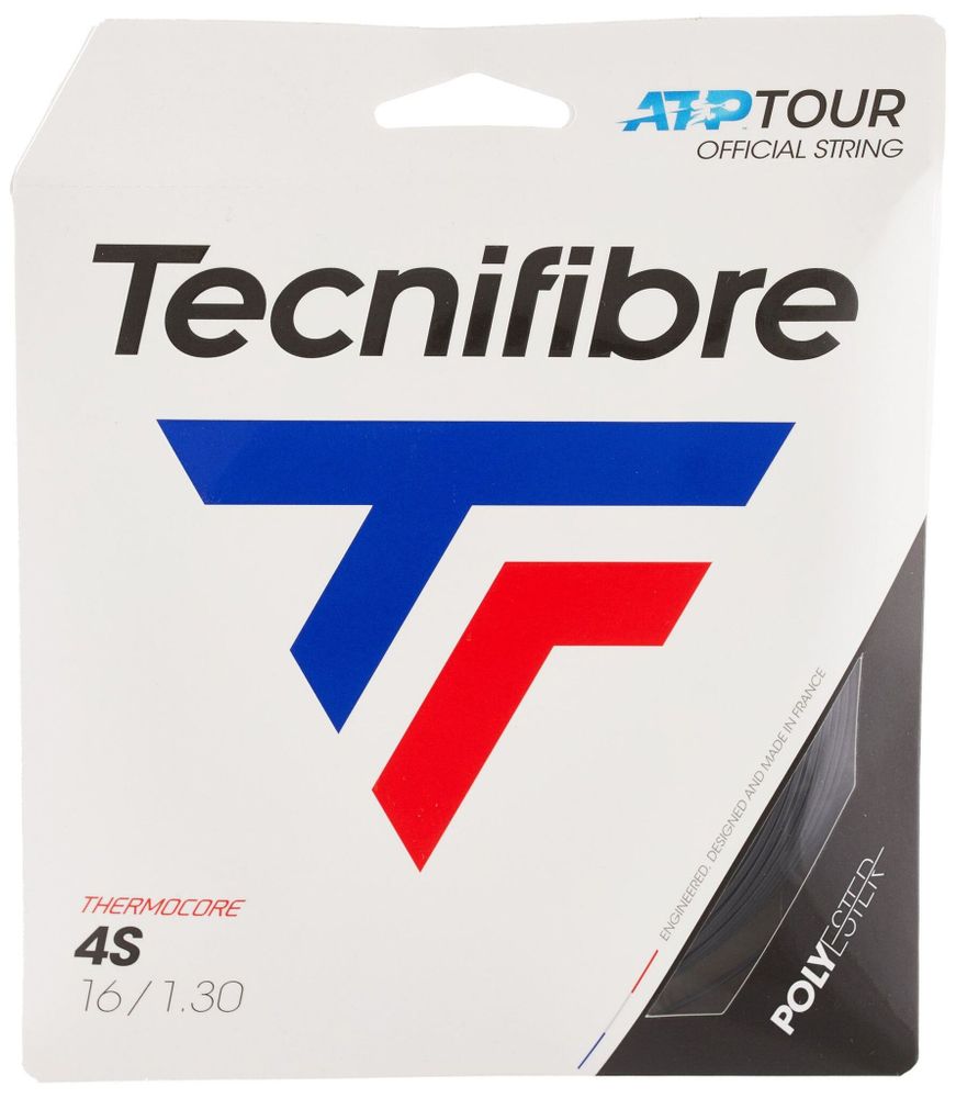 Струны теннисные Tecnifibre 4S (12 m) - black