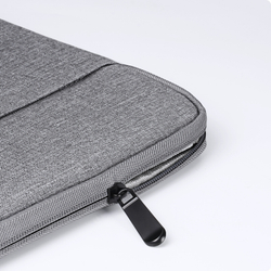 Легкая горизонтальная сумка чехол темно-серого цвета (Dark Grey) для ноутбука или планшета размером от 15.5 до 16 дюймов, серия LBDB Series