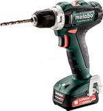 Аккумуляторный шуруповерт METABO PowerMaxx BS 12 2х2.0 Ач 601036500