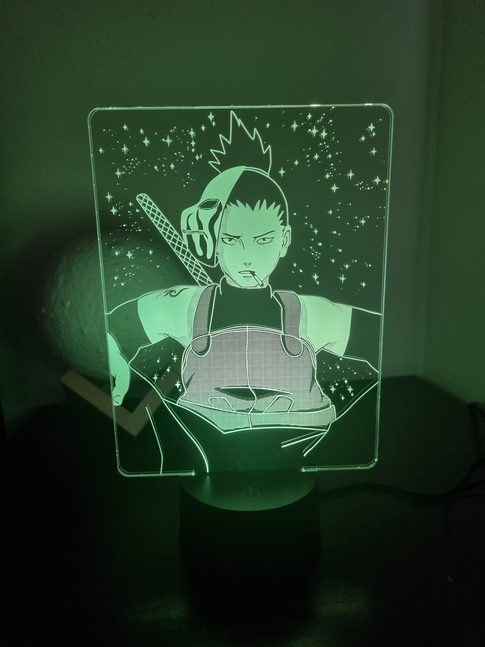 Светильник "Шикамару Нара - Shikamaru Nara" (Наруто)