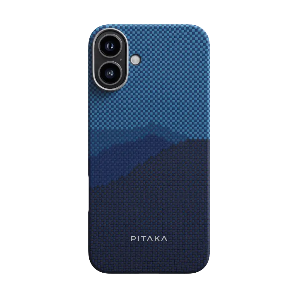 Чехол Pitaka StarPeak Tactile Woven для iPhone 16, Over The Horizon (KI1601OTH)