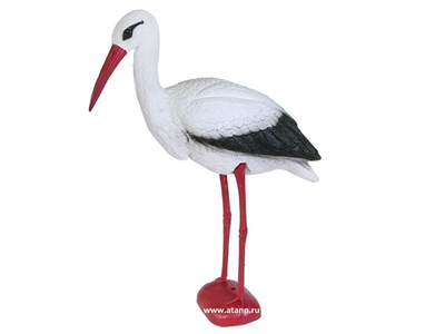 Фигура садовая "Аист" 73см