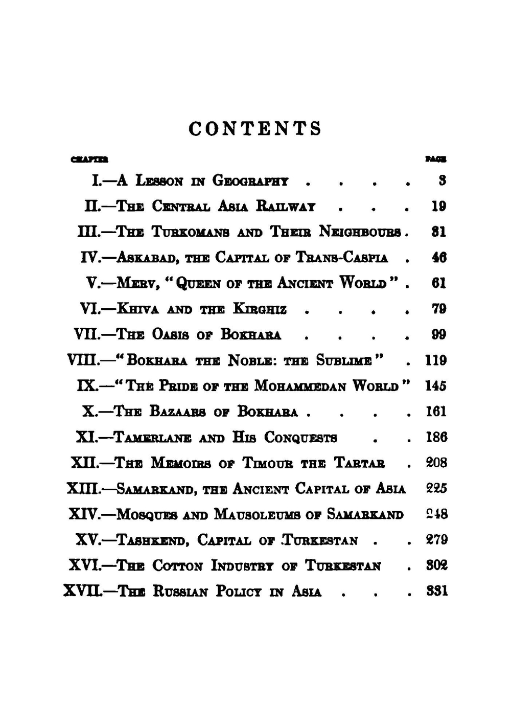 Turkestan: "the heart of Asia" | William Eleroy Curtis