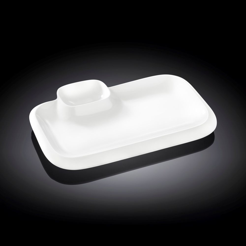 Блюдо прямоугольное 20x12 см WL‑992573/A